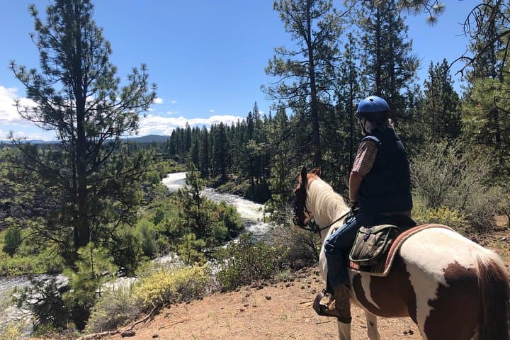 Deschutes River Horse Ride: Private Guided Trail Ride to Big Eddy & Aspen Meadows
