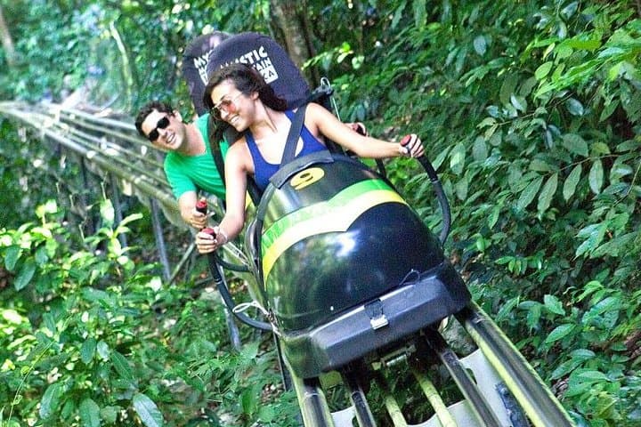 Mystic Mountain Bobsled Adventure from Montego Bay: Sky-High Ride & Waterslide Combo