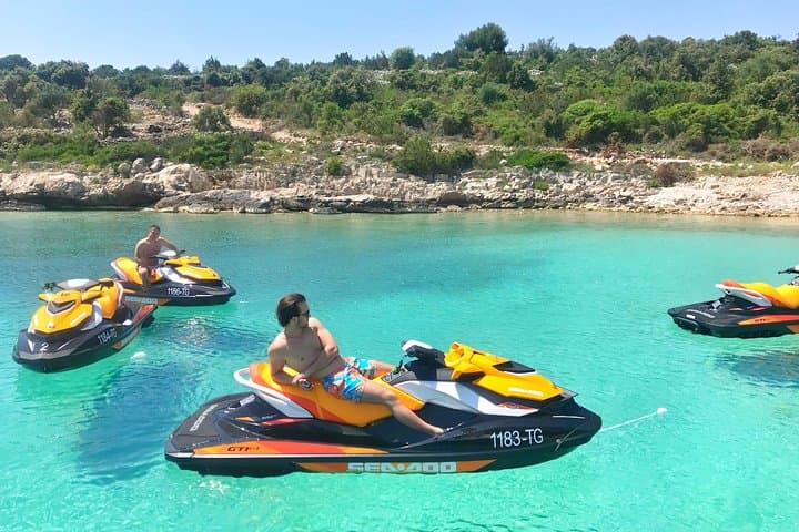 Jet Ski Safari from Trogir to Blue Lagoon & Šolta — 4‑Hour Guided Tour