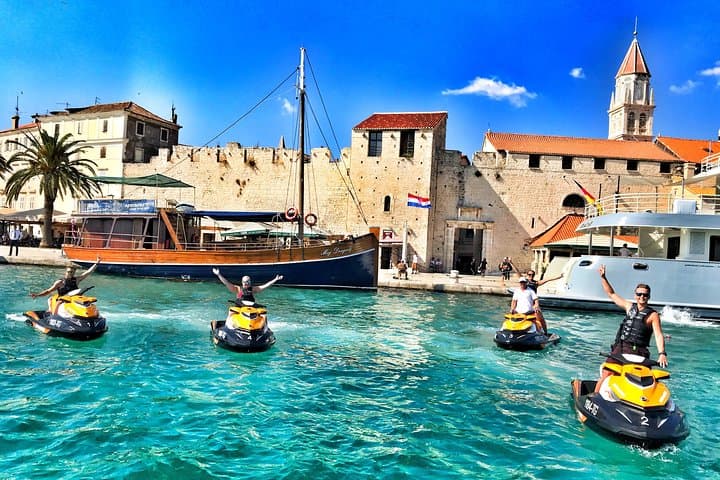 Jet Ski Safari from Trogir to Blue Lagoon & Šolta — 4‑Hour Guided Tour photo 2
