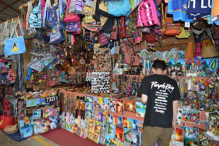 St Lucia Shopping Tour: Castries Markets, Caribelle Batik & Duty-Free Finds photo 1