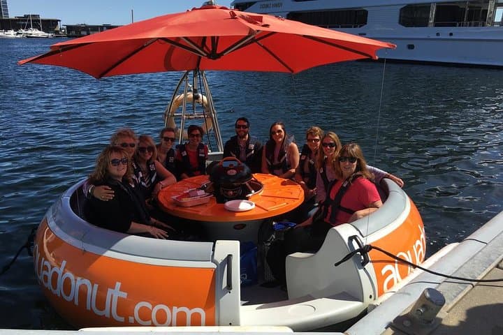 Docklands Aqua Donut BBQ Boat Hire: Floating Barbecue on Melbourne's Waterfront photo 3