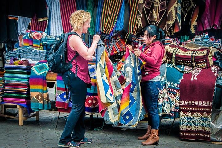 Otavalo Full-Day: Peguche Waterfall, Quitsato Sundial & Artisan Markets
