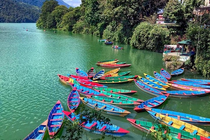 Pokhara Day Tour: Phewa Lake, Devi's Fall & World Peace Pagoda