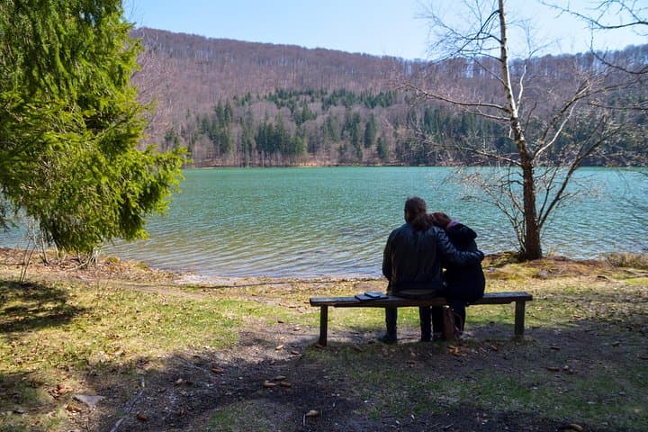 Land of Volcanoes Day Trip: Saint Anna Lake, Puturosu Cave & Bear Watching from Brașov photo 2