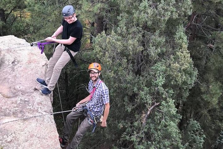Mastering Rappelling in the Rockies: Half Day Clinic near Evergreen