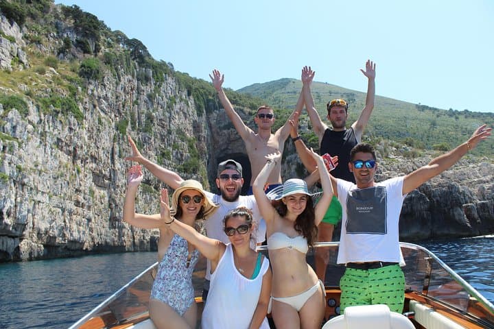 Speedboat Trip to Karaburun Marine Park — Snorkel Haxhi Ali Cave from Vlore