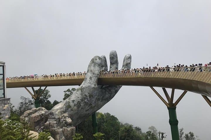 Early Morning My Son Ruins & Ba Na Hills: Golden Bridge Cable Car Day Trip from Hoi An