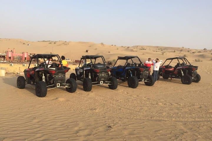 Dubai Dune Buggy Adventure: Private Desert Drive & Evening Campsite Experience photo 3