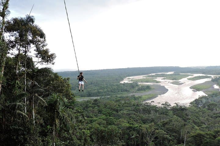 Puyo Jungle Full-Day Adventure: Amazon Wildlife, Waterfalls & Canoe