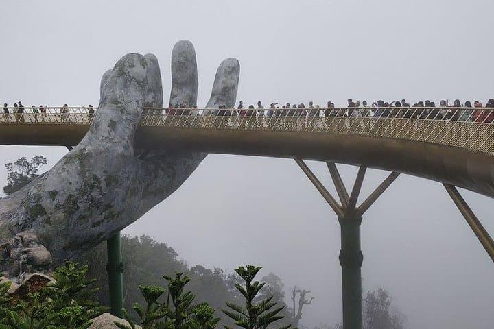 Golden Bridge, Marble Mountains & Monkey Mountains: Day Tour from Da Nang or Hoi An photo 4