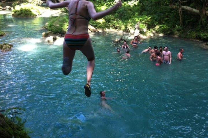 Blue Hole and River Tubing Combo from Ocho Rios — Swim, Swing & Float the White River photo 5