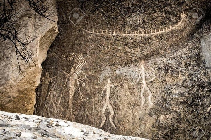 Gobustan and Absheron Private Tour: Baku's Petroglyphs, Mud Volcanoes & Burning Mountain photo 6