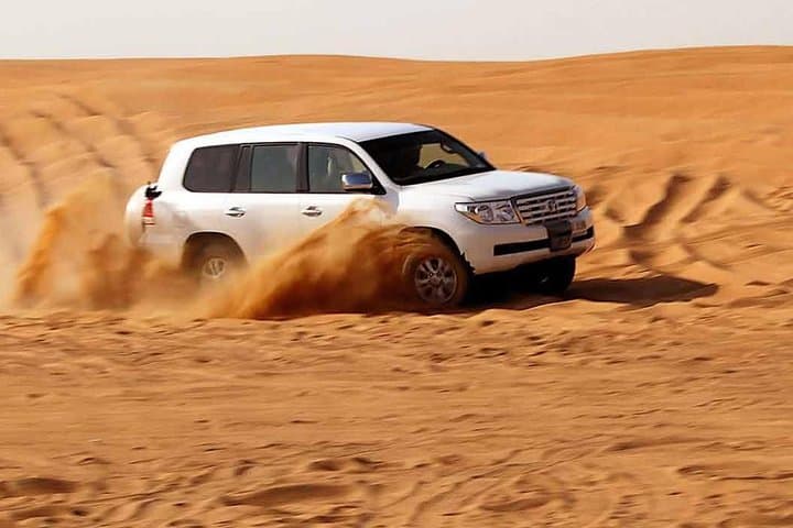 Dubai Desert Safari: Dune Bashing, Camel Ride & Sunset BBQ Experience