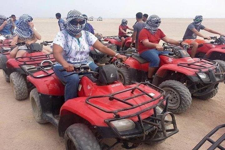 Sunset ATV Desert Safari in Marsa Alam: Quad Ride, Bedouin Village & BBQ photo 3