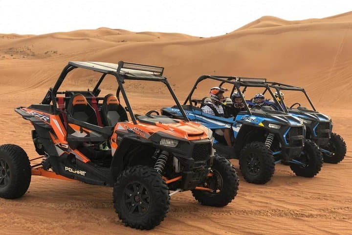 Dubai Dune Buggy Adventure: Private Desert Drive & Evening Campsite Experience
