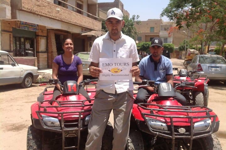 Giza Pyramids Private Tour with Desert ATV Quad Bike Ride