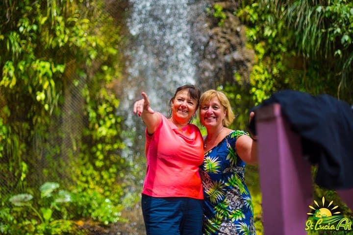 Soufriere Gems of the West: Drive-In Volcano, Pitons Views & Toraille Falls