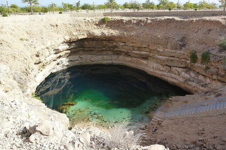 Swim, Hike, and Cliff-Jump: Wadi Shab and Bimmah Sinkhole Day Trip from Muscat photo 2