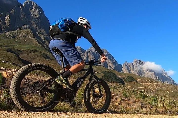 E-Bike and Hike Jonkershoek: Waterfall Trail from Stellenbosch Wine Country