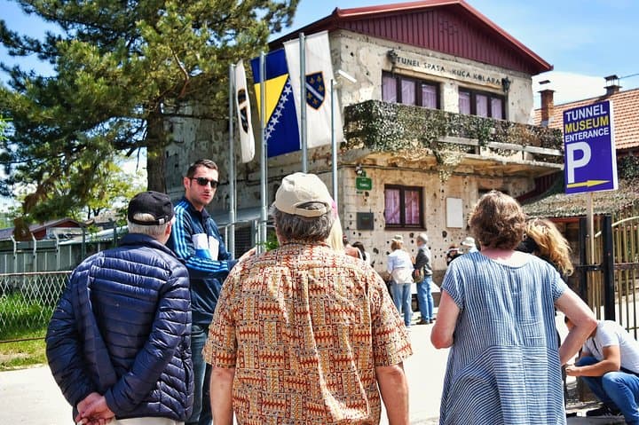 Sarajevo Siege Tour & Tunnel of Hope: Frontlines, Sniper Alley and Trebević Views photo 6
