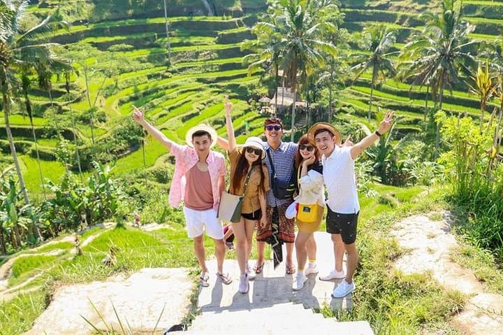 Private Ubud Highlights Tour: Monkey Forest, Tegenungan Waterfall & Tegalalang Rice Terraces photo 2