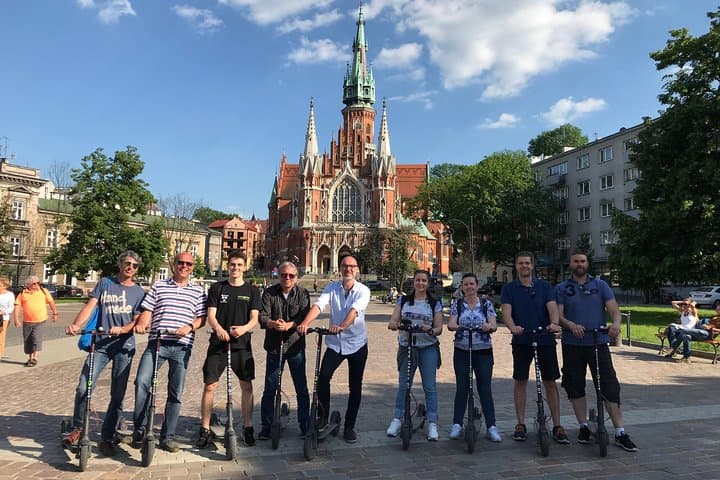 Kraków Electric Scooter Tour: 20 km Guided Ride Through Old Town & Kazimierz photo 3