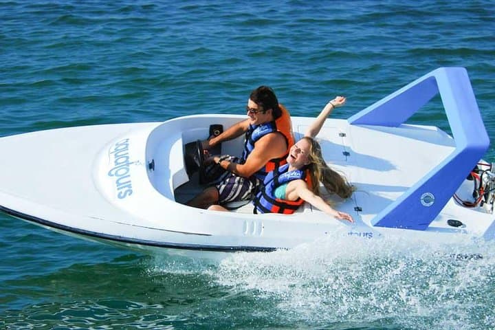 Speedboat & Snorkel Tour from Nichupté Lagoon to Punta Nizuc Reefs, Cancún photo 6