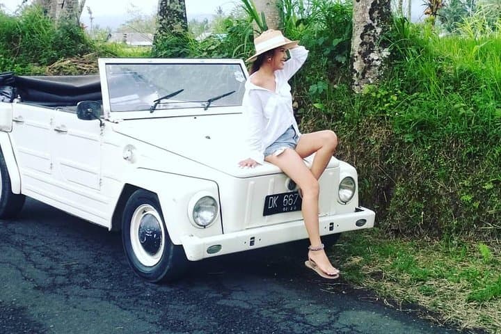 Ubud VW Photo Tour: Vintage 'Thing' Drive Through Bali's Rice Roads photo 4