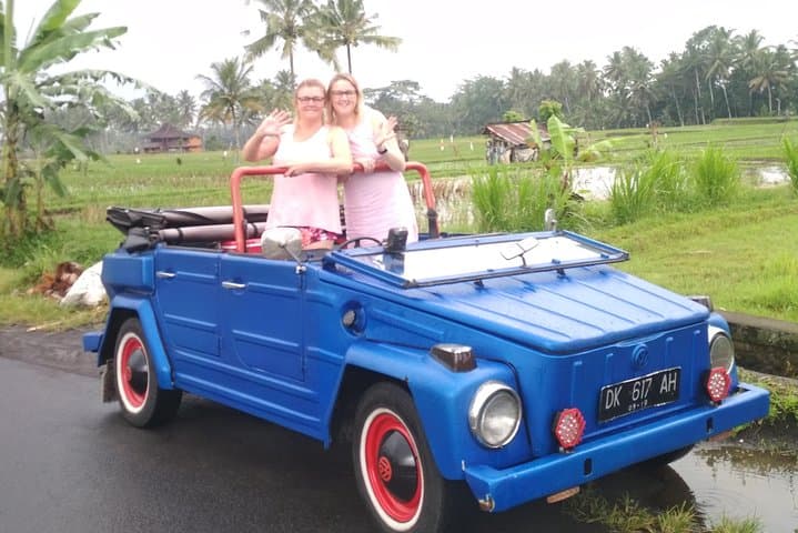 Ubud VW Photo Tour: Vintage 'Thing' Drive Through Bali's Rice Roads photo 6