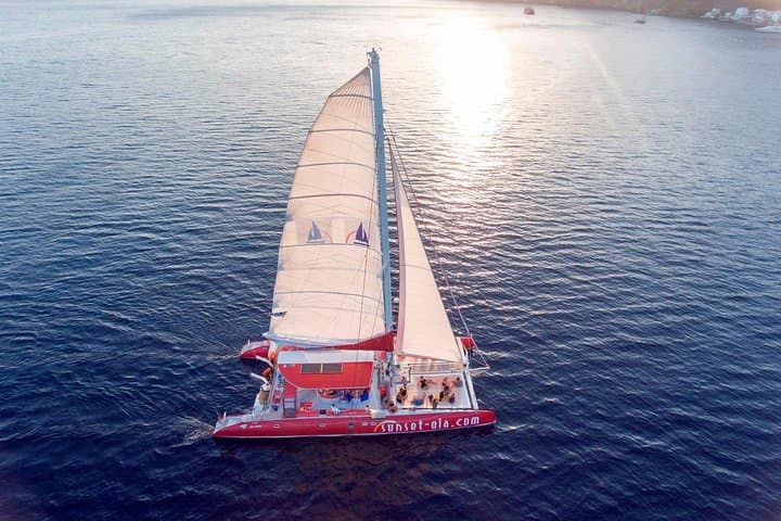 Santorini Morning Cruise to Red & White Beach with Hot Springs & BBQ photo 3