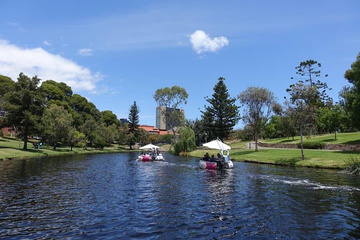 Adelaide BBQ Buoy Hire: 2-Hour Self-Drive River Torrens Boat for Two photo 6