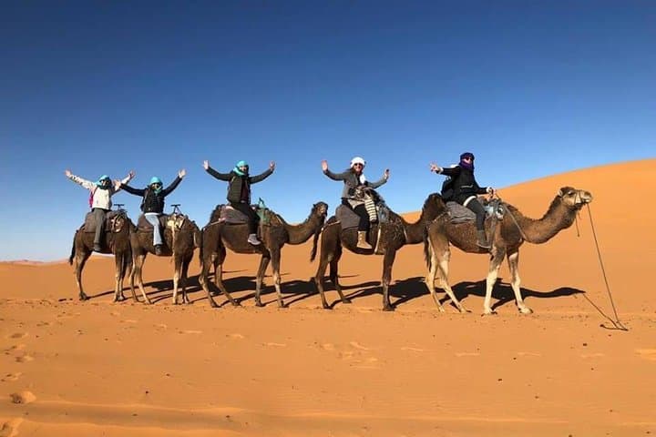 Overnight Camel Trek in Merzouga: 1-Night Desert Camp, Sunset & Stargazing