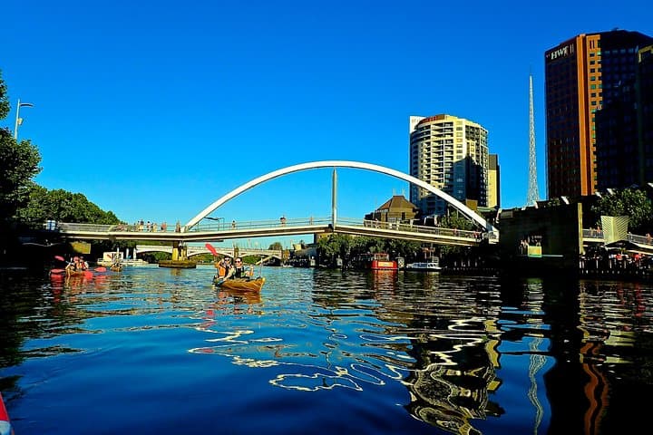 Melbourne City Twilight Kayak Tour: Paddle the Yarra at Golden Hour photo 2
