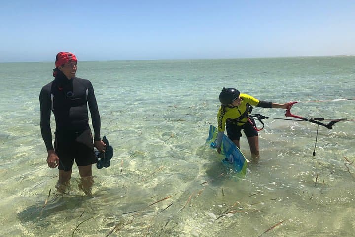 Shark Bay Kitesurfing Lesson: Learn to Kite on Western Australia’s Flat Water photo 1