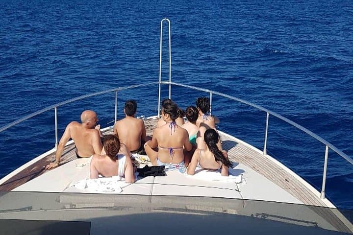 Santorini Private Yacht Day Trip: Red Beach, Hot Springs & Thirasia photo 2