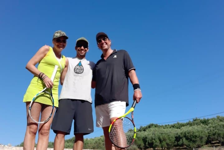 Crete Tennis Lessons: Clay & Hard Court Coaching Near Heraklion
