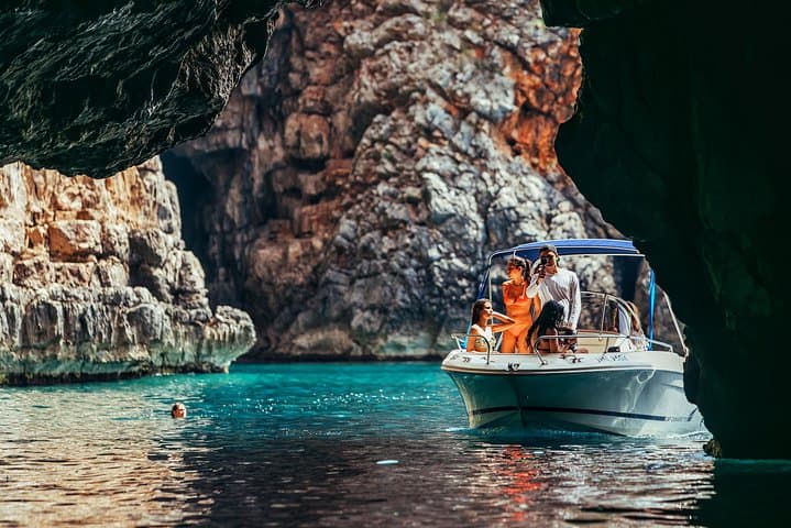 Speedboat to the Blue Cave from Herceg Novi: Mamula, Zanjice & Beach (1h45) photo 3