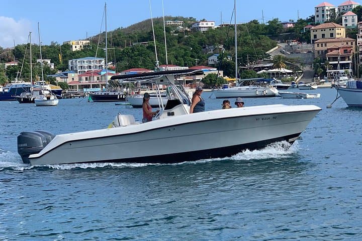 Private Virgin Islands Boat Charter — St. Thomas to Snorkel, Beaches & Pirate Stories photo 3