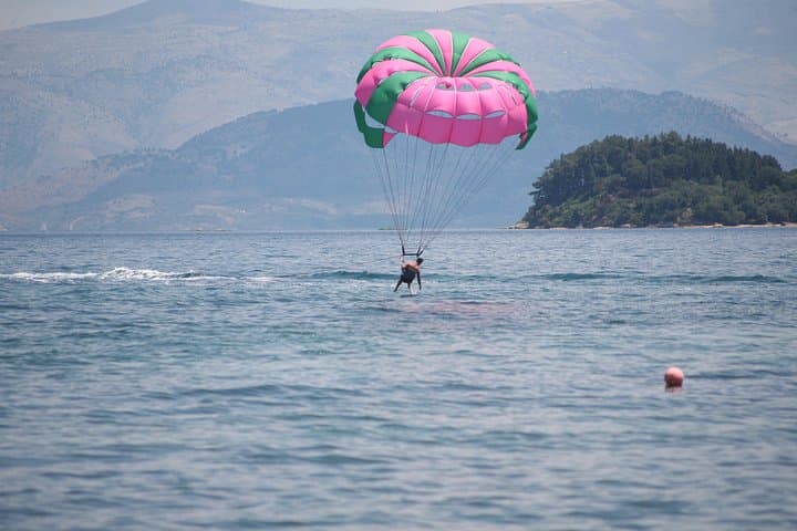 Morning Parasailing Over Alykes and Lazaretto Island, Corfu — 15-Min Flight photo 4
