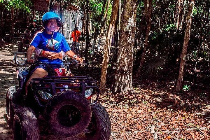 Riviera Maya ATV, Cenote Swim & Zipline Adventure from Cancun photo 2