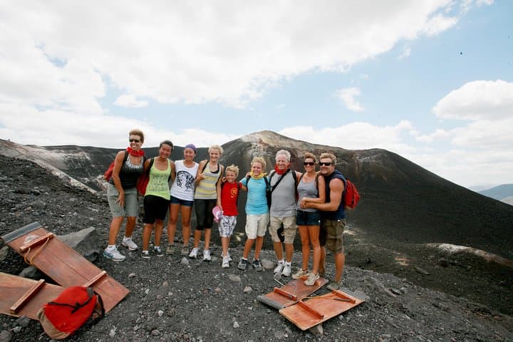 Stand-On-Black: Hiking Cerro Negro Volcano From Corinto