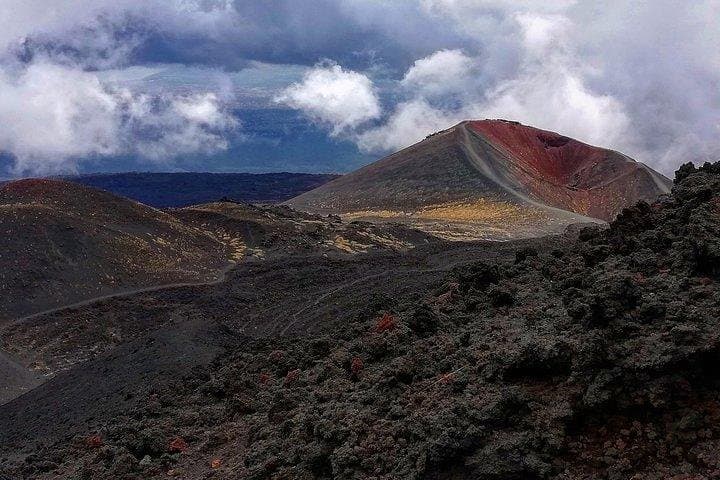 Private Mt Etna Tour from Taormina: Volcano Craters, Lava Tubes & Forest Walks