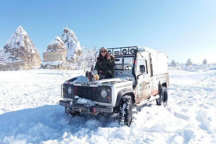 Cappadocia Jeep Safari: Sunrise & Sunset Jeep Tour with Champagne Celebration photo 3