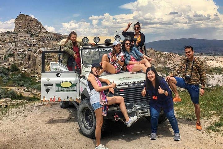 Cappadocia Jeep Safari: Sunrise & Sunset Jeep Tour with Champagne Celebration photo 2