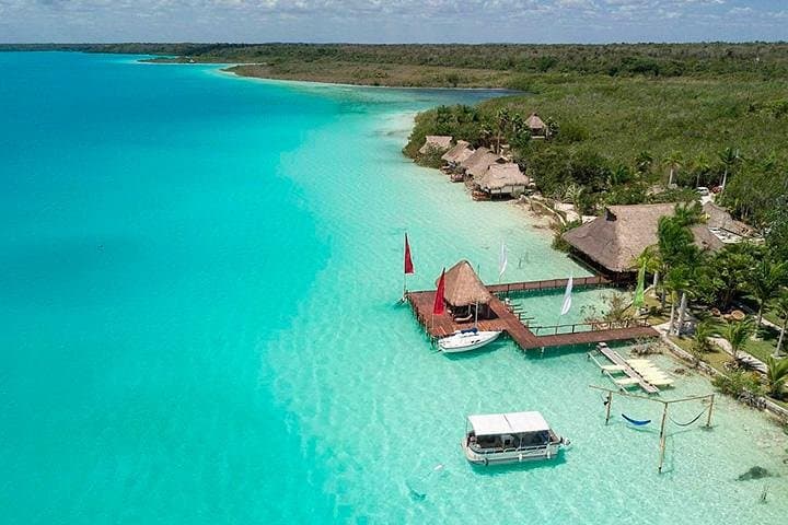 Seven Colors of Bacalar: Full-Day Lagoon, Cenote Azul & San Felipe Fort from Tulum photo 5