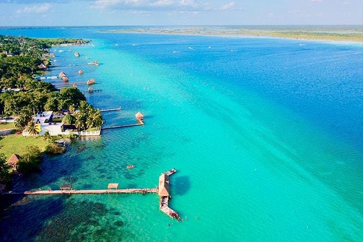 Seven Colors of Bacalar: Full-Day Lagoon, Cenote Azul & San Felipe Fort from Tulum photo 6