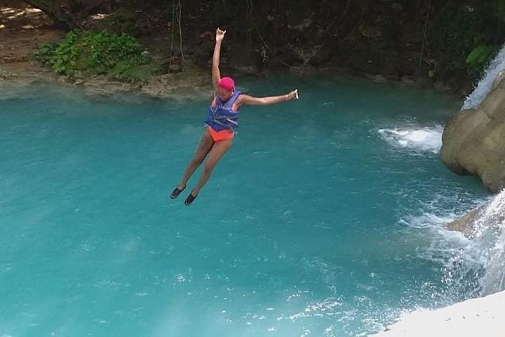 Blue Hole to Luminous Lagoon: Montego Bay Private Waterfall and Bioluminescent Tour photo 1
