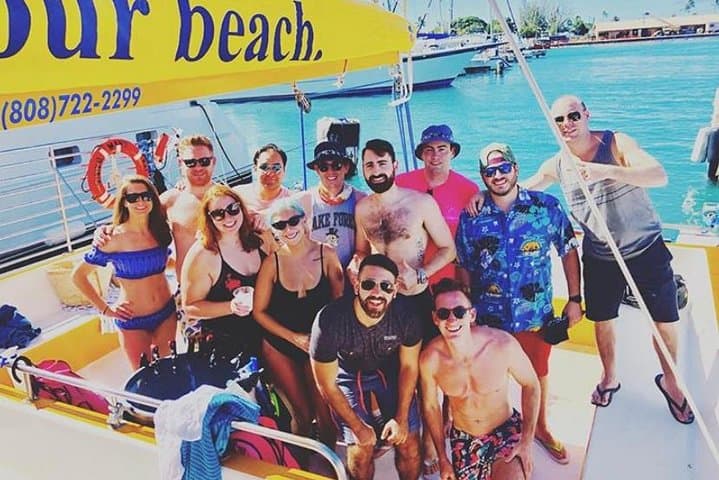 Private Swim and Sail Charter from Kewalo Harbor — Two-Hour Snorkel & Sightseeing Cruise photo 2