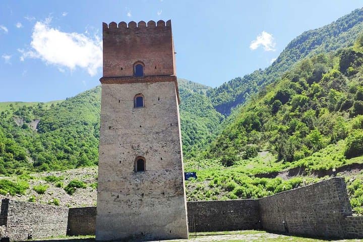 2-Day Sheki & Qax Tour with Wooden Cottage Stay — Sheki Khan's Palace, Kish & Mamirli Waterfall photo 4